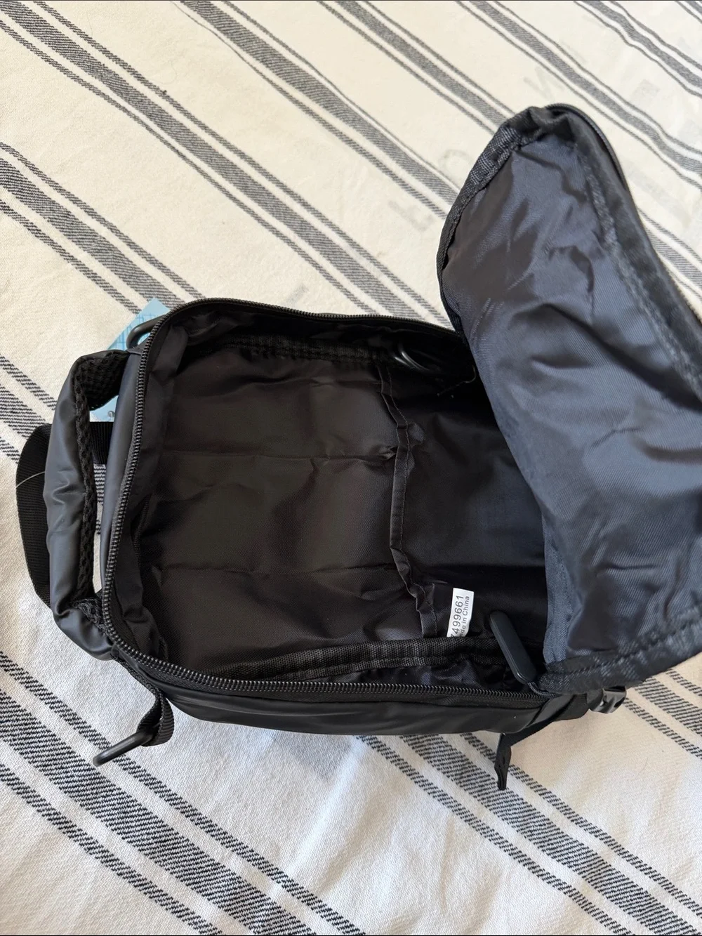 S1 Black Men's Sling Bag
